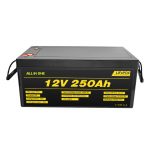 Pecyn Batris System Solar Gorau Mwyaf Poblogaidd 12V 250Ah Batri Ion Lithiwm LiFePO4