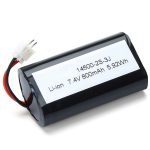 Batri Lithiwm 14500 7.4V 800mAH
