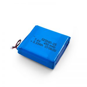 Batri Ailwefradwy LiPO 323540 3.7V 900mAH / 7.4V 450mAH