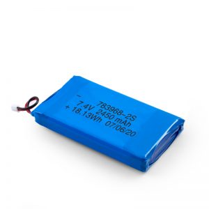 Batri Ailwefradwy LiPO 783968 3.7V 4900mAH / 7.4V 2450mAH / 3.7V 2450mAH /