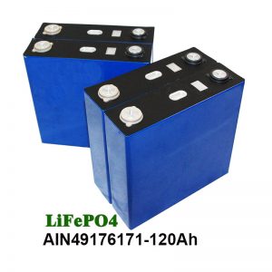 Batri Prismatig LiFePO4 3.2V 120AH ar gyfer UPS beic modur system solar