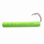 Batri Ailwefradwy NiMH SC 3600mAH 4.8V